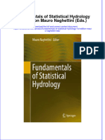 Download textbook Fundamentals Of Statistical Hydrology 1St Edition Mauro Naghettini Eds ebook all chapter pdf 
