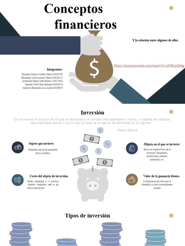 Conceptos Clave de Finanzas y Riesgo | PDF | Inflación | Tasas de interés