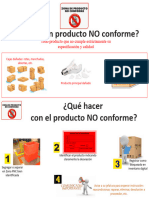 Qué hacer con el producto no conforme_bodega