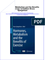 Download textbook Hormones Metabolism And The Benefits Of Exercise 1St Edition Bruce Spiegelman ebook all chapter pdf 