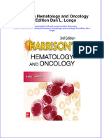 Textbook Harrisons Hematology and Oncology 3Rd Edition Dan L Longo Ebook All Chapter PDF