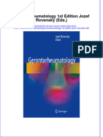 Download textbook Gerontorheumatology 1St Edition Jozef Rovensky Eds ebook all chapter pdf 