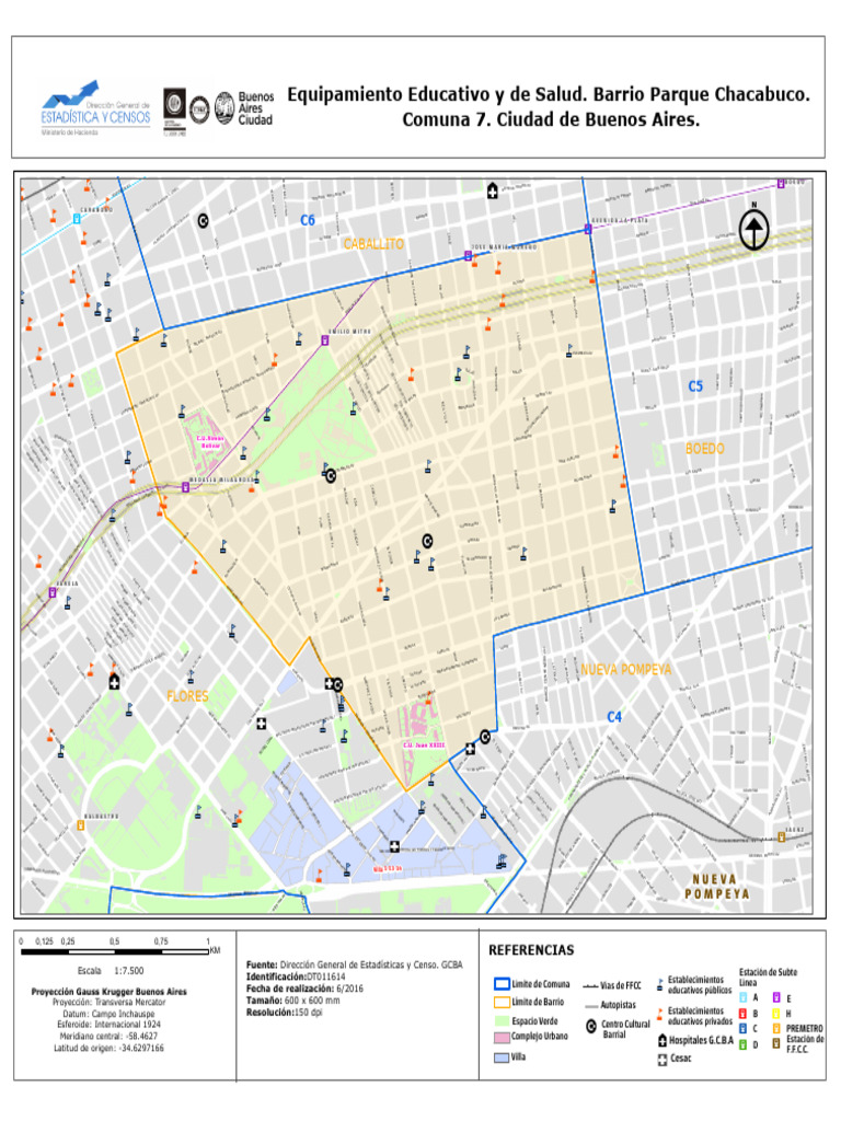 PARQUE CHACABUCO MAP visual data 2
