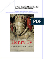 Textbook Henry Iv The Yale English Monarchs 1St Edition Chris Given Wilson Ebook All Chapter PDF