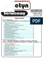 Serwisowy: Cena 15 Z NR 1/2011