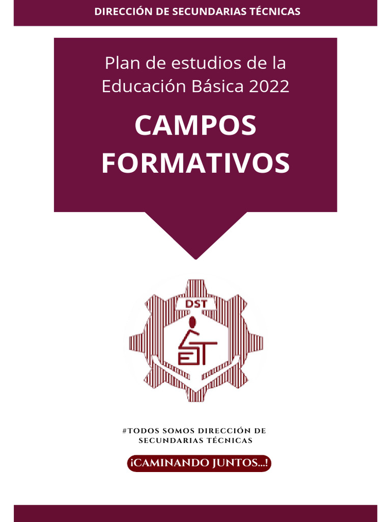 Campos Formativos en Telesecundaria 2022 | PDF | Plan de estudios ...