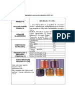 Ejemplo Ficha Tecnica de Producto