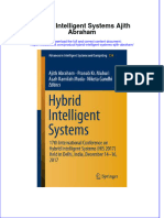 Download textbook Hybrid Intelligent Systems Ajith Abraham ebook all chapter pdf 