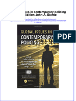 Textbook Global Issues in Contemporary Policing 1St Edition John A Eterno Ebook All Chapter PDF