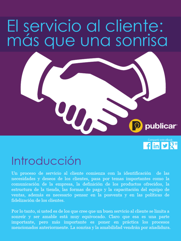 Claves para un Servicio al Cliente Efectivo | PDF | Business ...