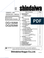 Manual Shindaiwa DG150MI