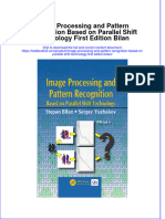 Textbook Image Processing and Pattern Recognition Based On Parallel Shift Technology First Edition Bilan Ebook All Chapter PDF