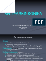 Farmakologie - Antiparkinsonika
