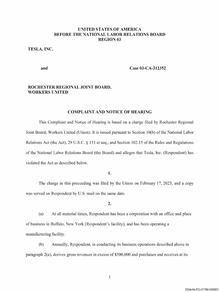 Nlrb Complaint Process