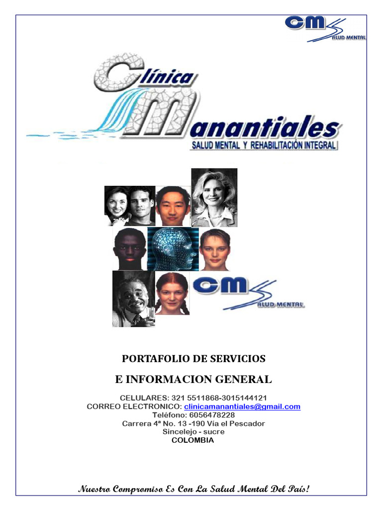 Portafolio de Servicio 2023 | PDF | Psicología clínica | Terapia ...