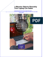 Download textbook Imaging The Messier Objects Remotely From Your Laptop Len Adam ebook all chapter pdf 