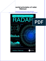 PDF Fundamental Principles of Radar Rahman Ebook Full Chapter