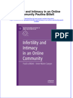 Textbook Infertility and Intimacy in An Online Community Paulina Billett Ebook All Chapter PDF