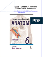 Textbook Inderbir Singh S Textbook of Anatomy Vol 3 6Th Edition Sudha Seshayyan Ebook All Chapter PDF