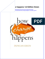 Textbook How Change Happens 1St Edition Green Ebook All Chapter PDF