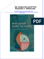 Textbook How Gender Shapes The World First Edition Alexandra Y Aikhenvald Ebook All Chapter PDF
