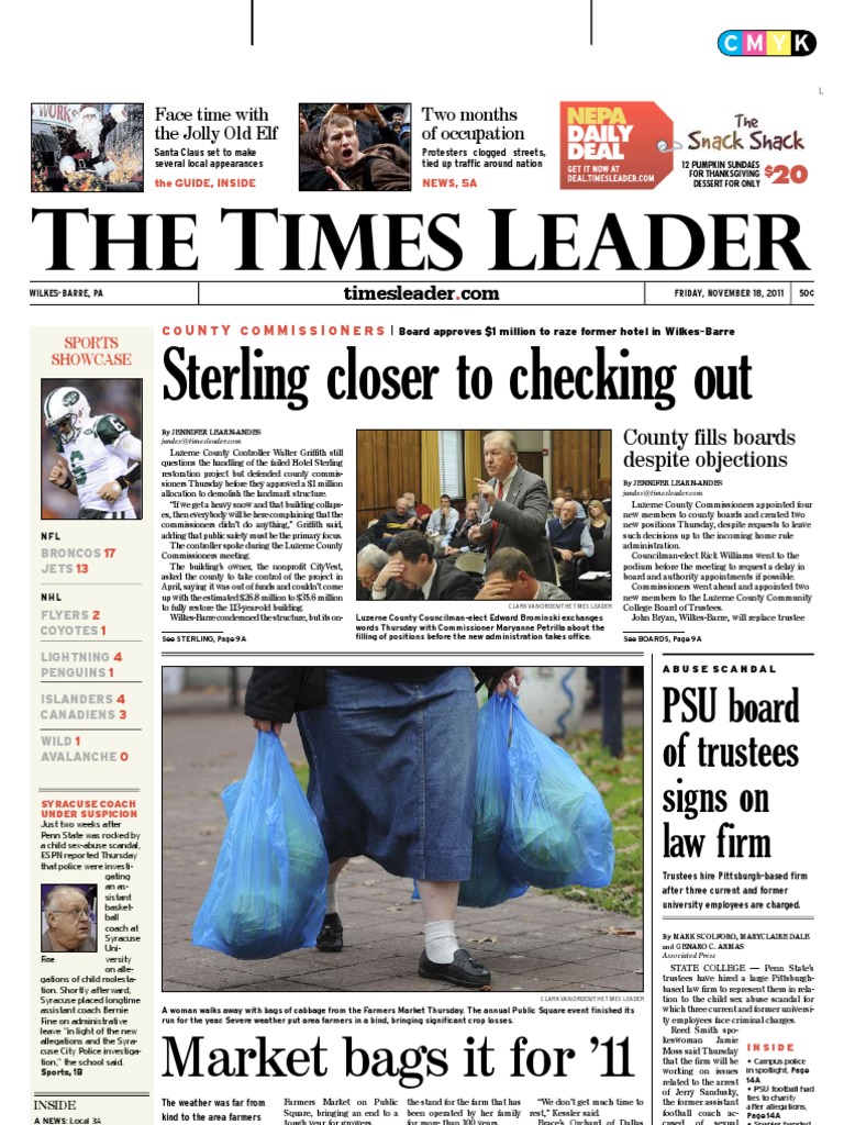 Times Leader 11 18 2011 United States House Of Representatives