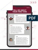 Week 15 - Infographic - Tell Me About Your Free Time