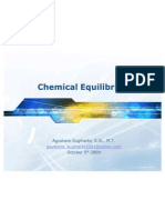Lecture 7 Chemical Equilibrium