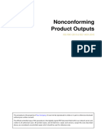 ISO9001+ISO14001 Nonconforming Products Procedure Sample