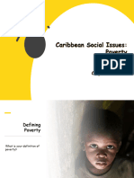 Caribbean Social Issues - Poverty