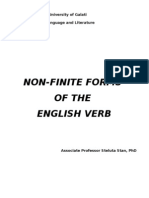 Non-Finite Forms of the English Verb