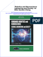 Download textbook Humanoid Robotics And Neuroscience Science Engineering And Society 1St Edition Gordon Cheng ebook all chapter pdf 