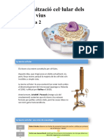 1º Batx Tema 2 Organització cel.lular dels éssers vius