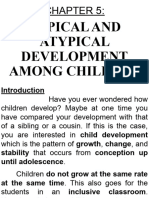 Cpe103 5 Typical and Atypical Development Among Children