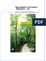 Download pdf Intermediate Algebra 13Th Edition Margaret L Lial ebook full chapter 