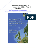 Download textbook Handbook Of The Marine Fauna Of North West Europe 2Nd Edition Peter J Hayward ebook all chapter pdf 