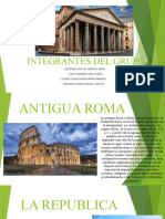 Diapositivas de La Antigua Roma (Republica e Imperio)