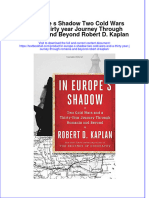 Download textbook In Europe S Shadow Two Cold Wars And A Thirty Year Journey Through Romania And Beyond Robert D Kaplan ebook all chapter pdf 