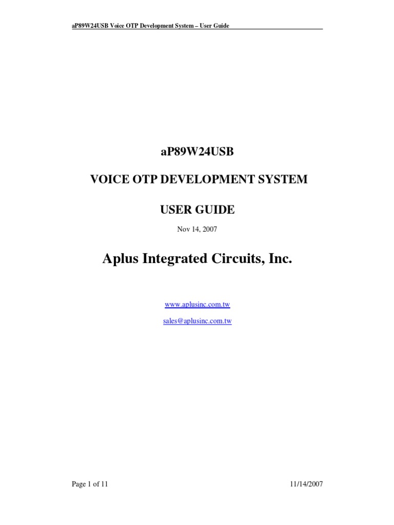 Voice OTP Development System Guide | PDF | Installation (Computer ...