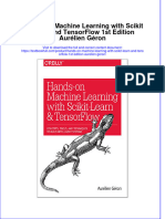 Download textbook Hands On Machine Learning With Scikit Learn And Tensorflow 1St Edition Aurelien Geron ebook all chapter pdf 