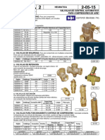 Valvulas de Seguridad y Retencion Catalogo