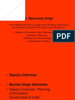 Dr. Manmohan Singh: (Iii) Department of Atomic Energy and