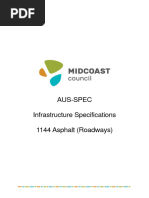 Light Duty Dense Graded Asphalt Spec | PDF | Specification (Technical ...