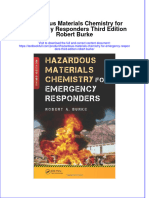 Download textbook Hazardous Materials Chemistry For Emergency Responders Third Edition Robert Burke ebook all chapter pdf 