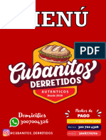 Menu Cubanitos