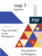 Flag Heraldic of The Philippines
