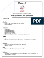 Roteiro Dos Testes FII - 8º A