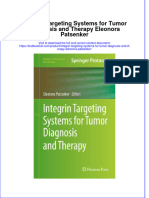 Download textbook Integrin Targeting Systems For Tumor Diagnosis And Therapy Eleonora Patsenker ebook all chapter pdf 
