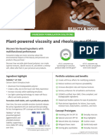 Rheology & Viscosity Modifiers - Plant-Powered Solutions by Ingredion