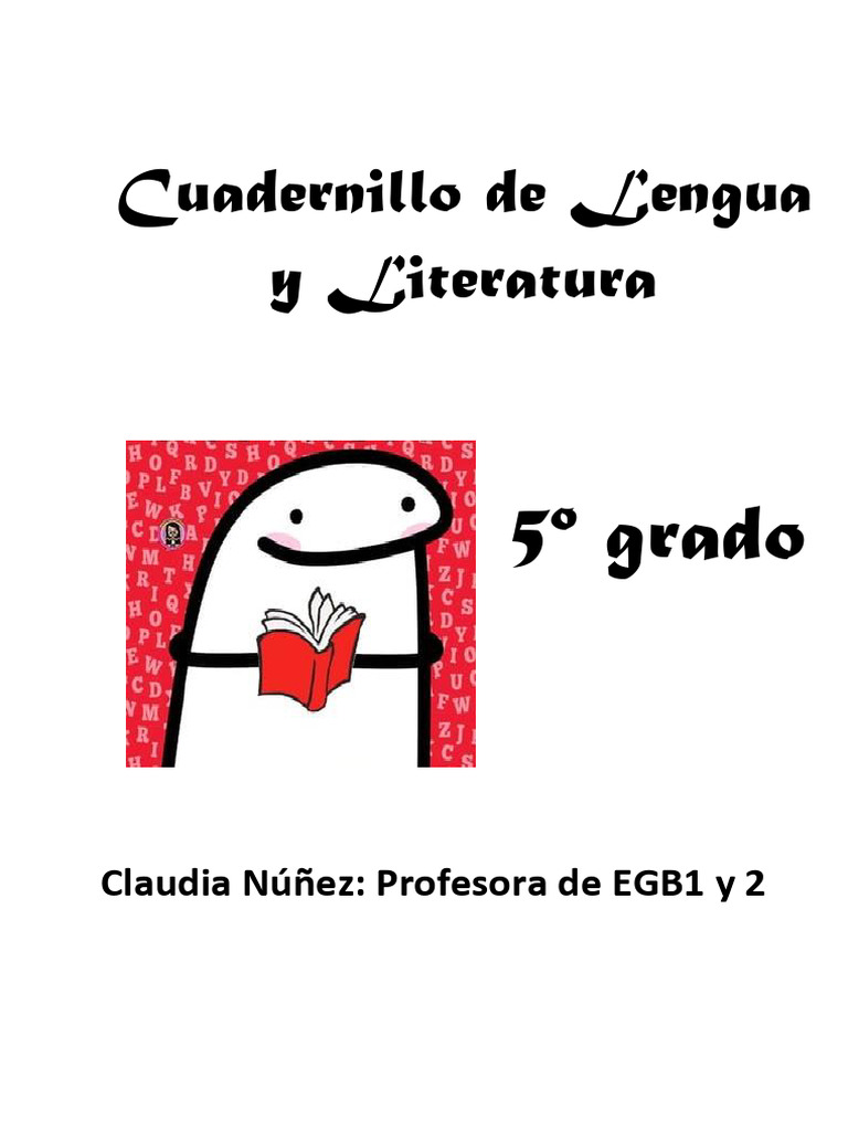 Cuadernillo de Lengua y Literatura 5 2024 2 | PDF | Narración | Araña